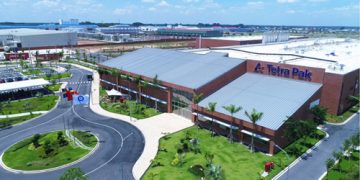 Nhà máy sản xuất vật liệu đóng gói tiên tiến trị giá 120 triệu euro của Tetra Pak tại tỉnh Bình Dương