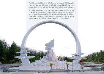 Cam Ranh, Vietnam - 2020: The memorial complex dedicated to Gac Ma soldiers at Khanh Hoa province